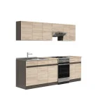 Modular kitchen JUNONA LINE 230 ZBL, wenge / sonoma oak order